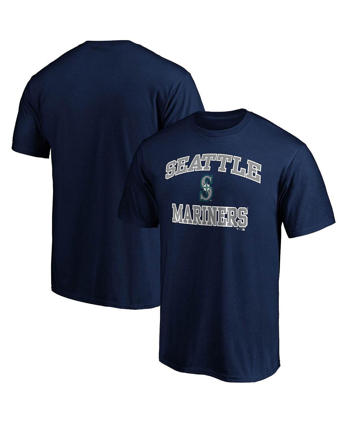 Мужская темно-синяя футболка с логотипом Seattle Mariners Heart and Soul Fanatics, Синий
Мужская темно-синяя футболка с логотипом Seattle Mariners Heart and Soul Fanatics, Синий