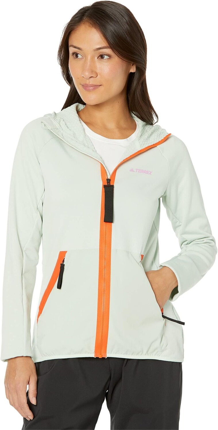 Толстовка Terrex Tech Flooce Light Hooded Jacket adidas, цвет Linen Green/Semi Impact Orange
Толстовка Terrex Tech Flooce Light Hooded Jacket adidas, цвет Linen Green/Semi Impact Orange