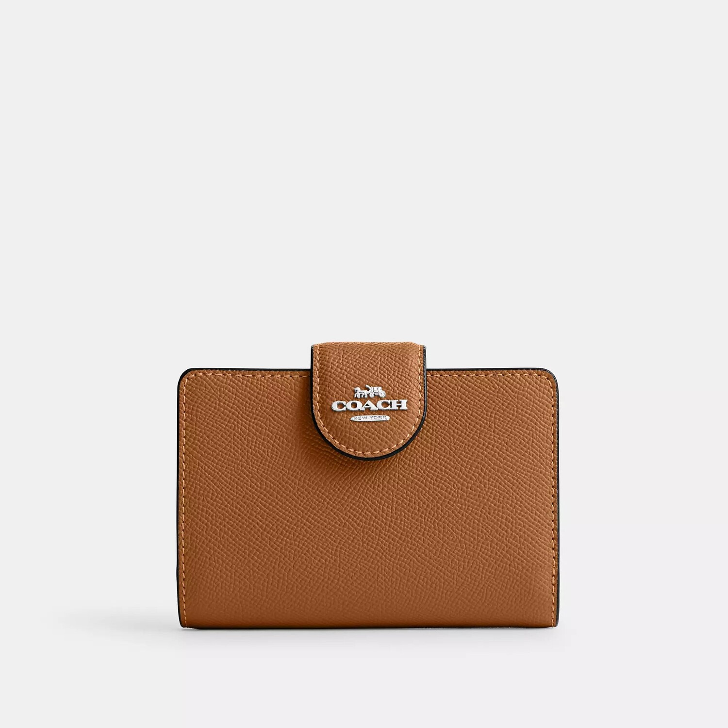 Угловой кошелек Coach Outlet среднего размера на молнии, цвет Silver/Light Saddle
Угловой кошелек Coach Outlet среднего размера на молнии, цвет Silver/Light Saddle