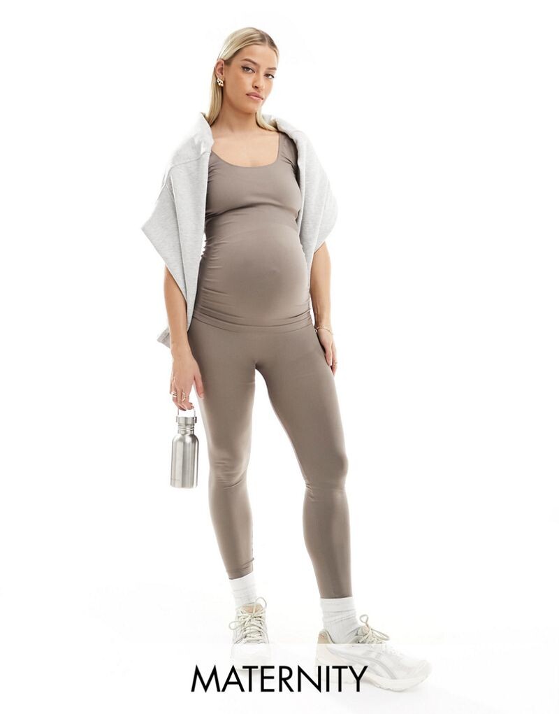 Комплект бесшовных леггинсов для беременных Mamalicious темно-серого цвета Mama.licious
Комплект бесшовных леггинсов для беременных Mamalicious темно-серого цвета Mama.licious
