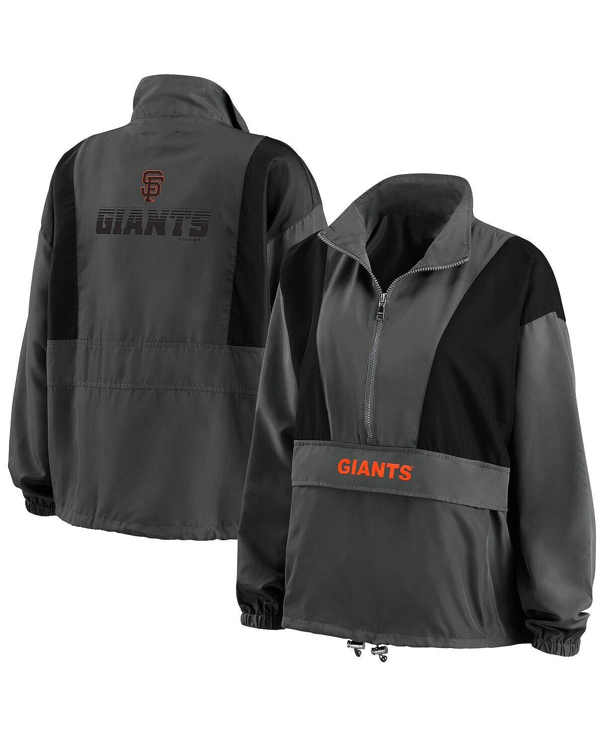 Женская темно-серая складная куртка с молнией до половины San Francisco Giants WEAR by Erin Andrews, Серый
Женская темно-серая складная куртка с молнией до половины San Francisco Giants WEAR by Erin Andrews, Серый