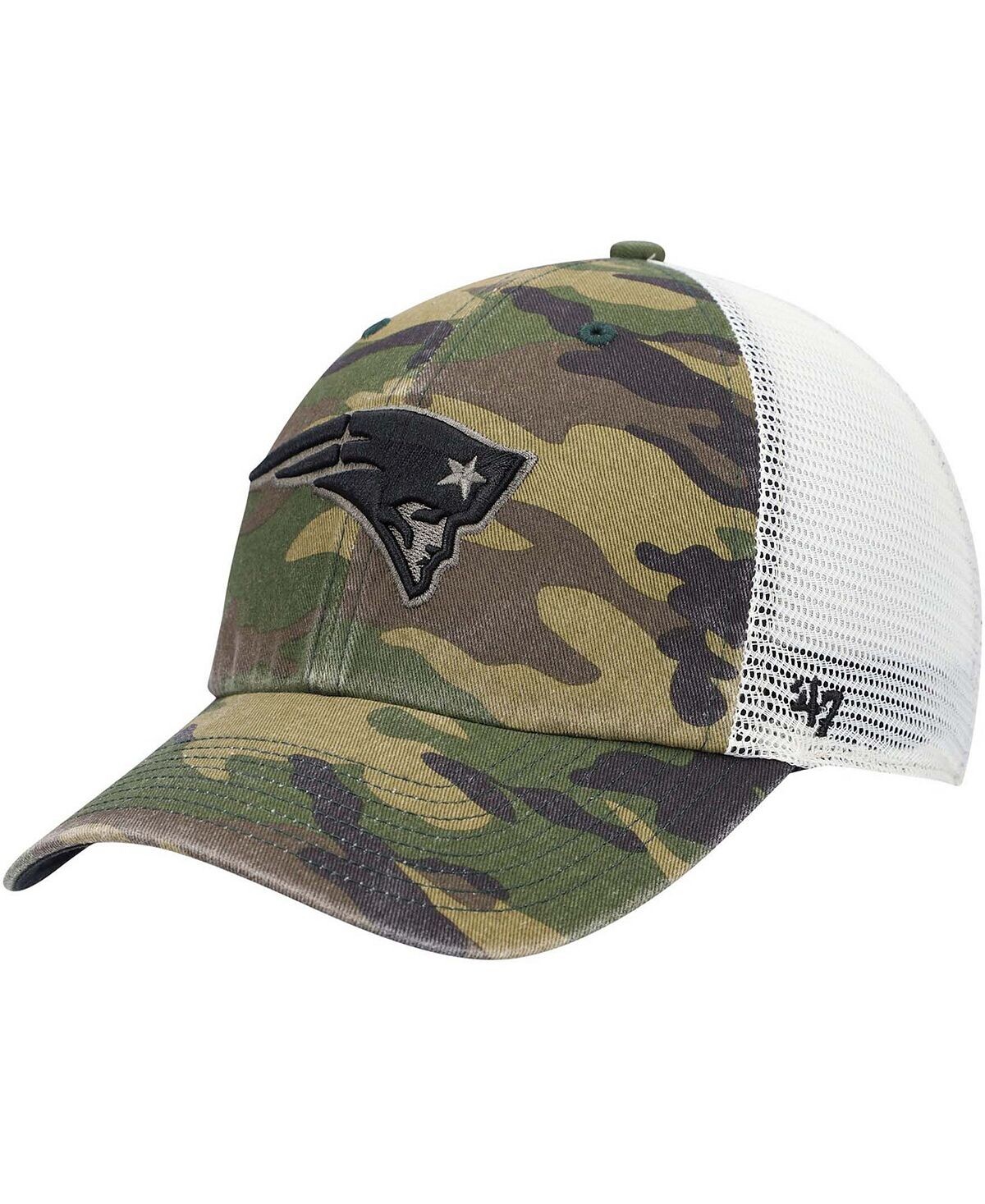 Мужская камуфляжная кепка New England Patriots Branson MVP Trucker Snapback '47 Brand
Мужская камуфляжная кепка New England Patriots Branson MVP Trucker Snapback '47 Brand