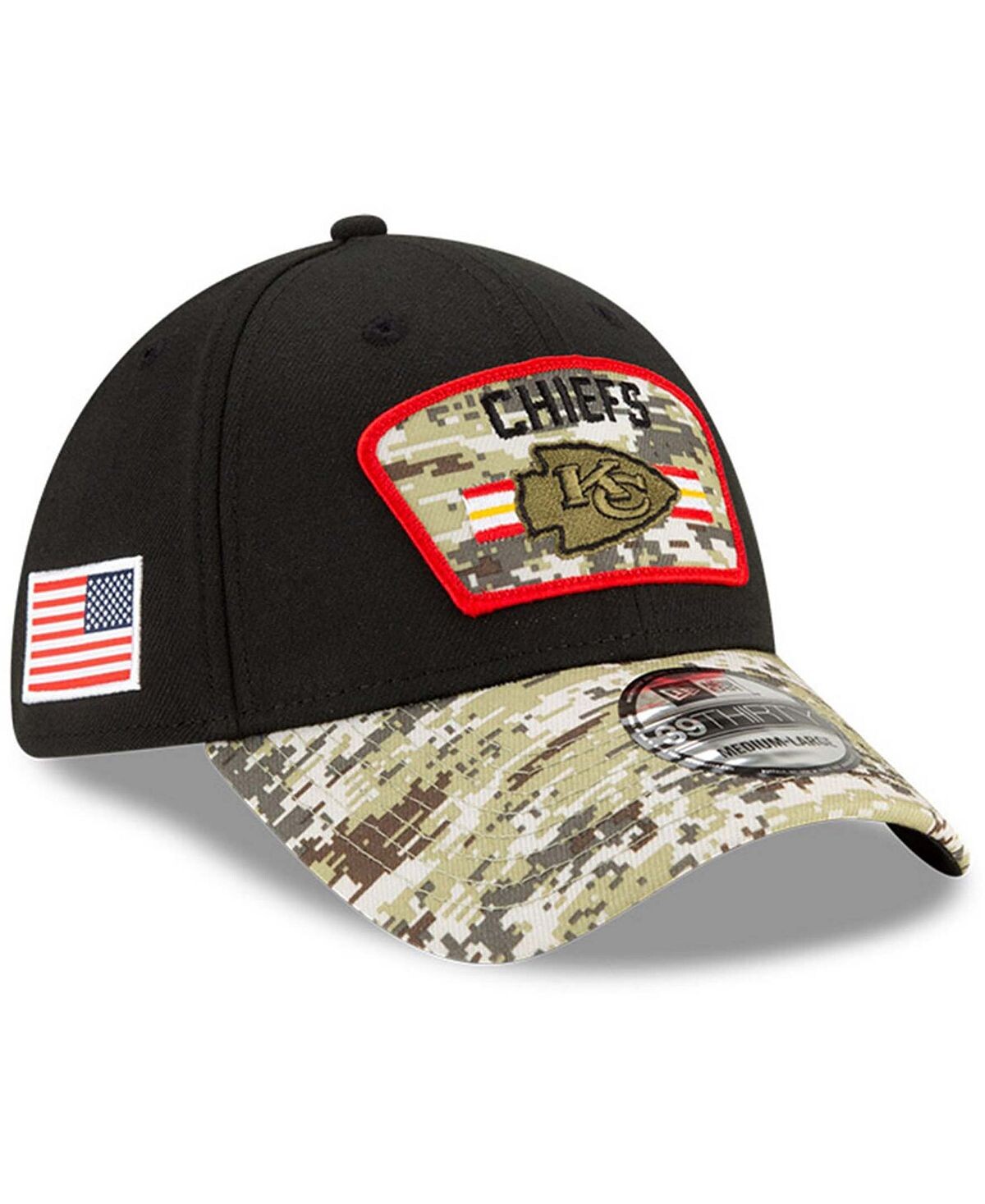 Мужская черная камуфляжная кепка Kansas City Chiefs 2021 Salute To Service 39THIRTY Flex Hat New Era
Мужская черная камуфляжная кепка Kansas City Chiefs 2021 Salute To Service 39THIRTY Flex Hat New Era