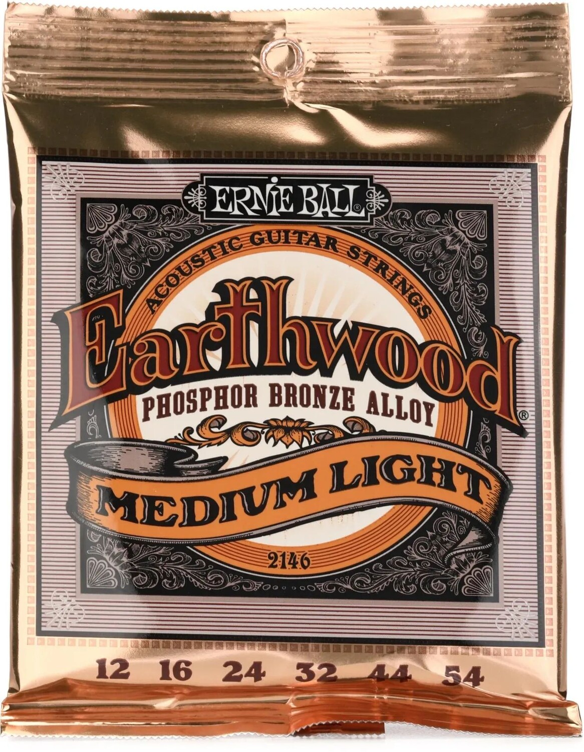 Струны для акустической гитары Ernie Ball 2146 Earthwood Phosphor Bronze — .012-.054 Medium Light
Струны для акустической гитары Ernie Ball 2146 Earthwood Phosphor Bronze — .012-.054 Medium Light
