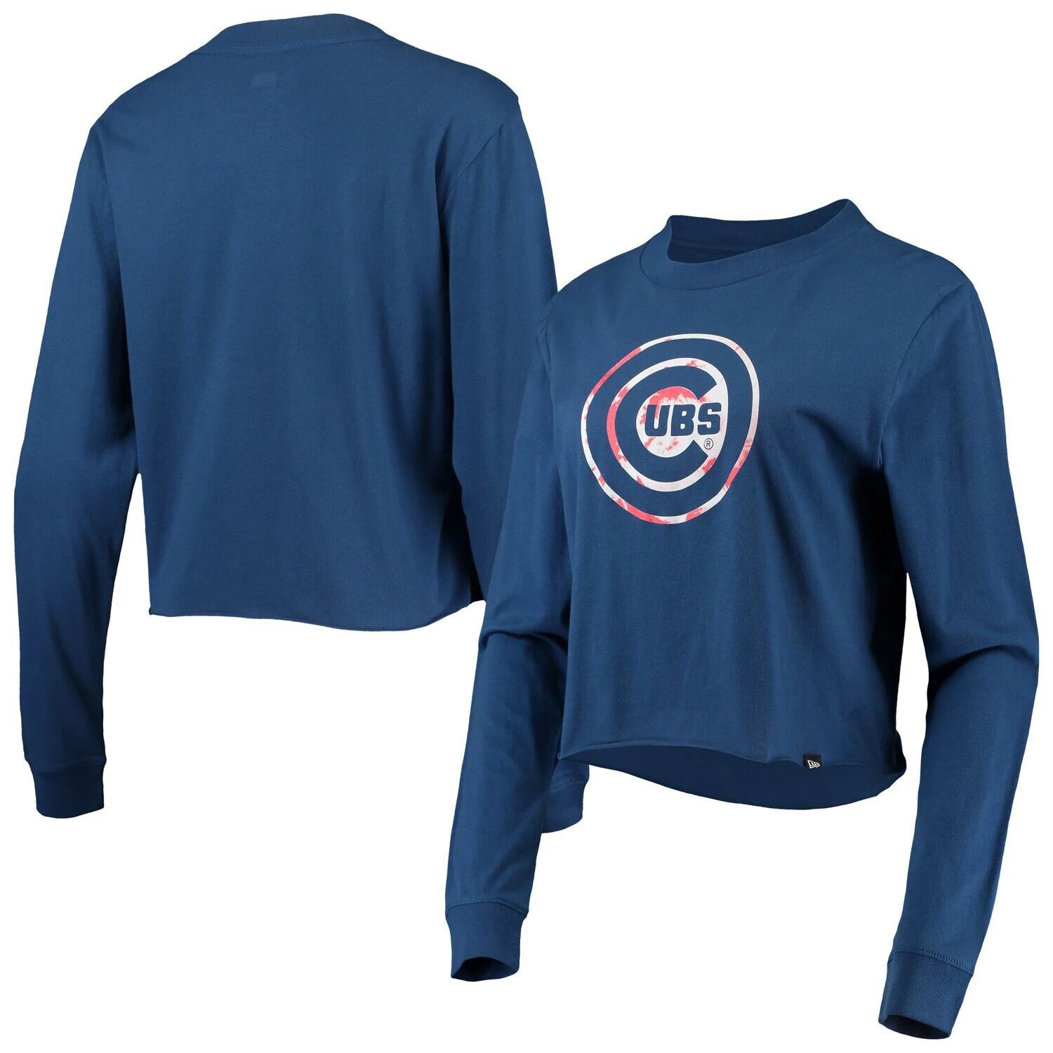 Женская укороченная футболка из джерси с длинными рукавами New Era Royal Chicago Cubs Baby New Era
Женская укороченная футболка из джерси с длинными рукавами New Era Royal Chicago Cubs Baby New Era