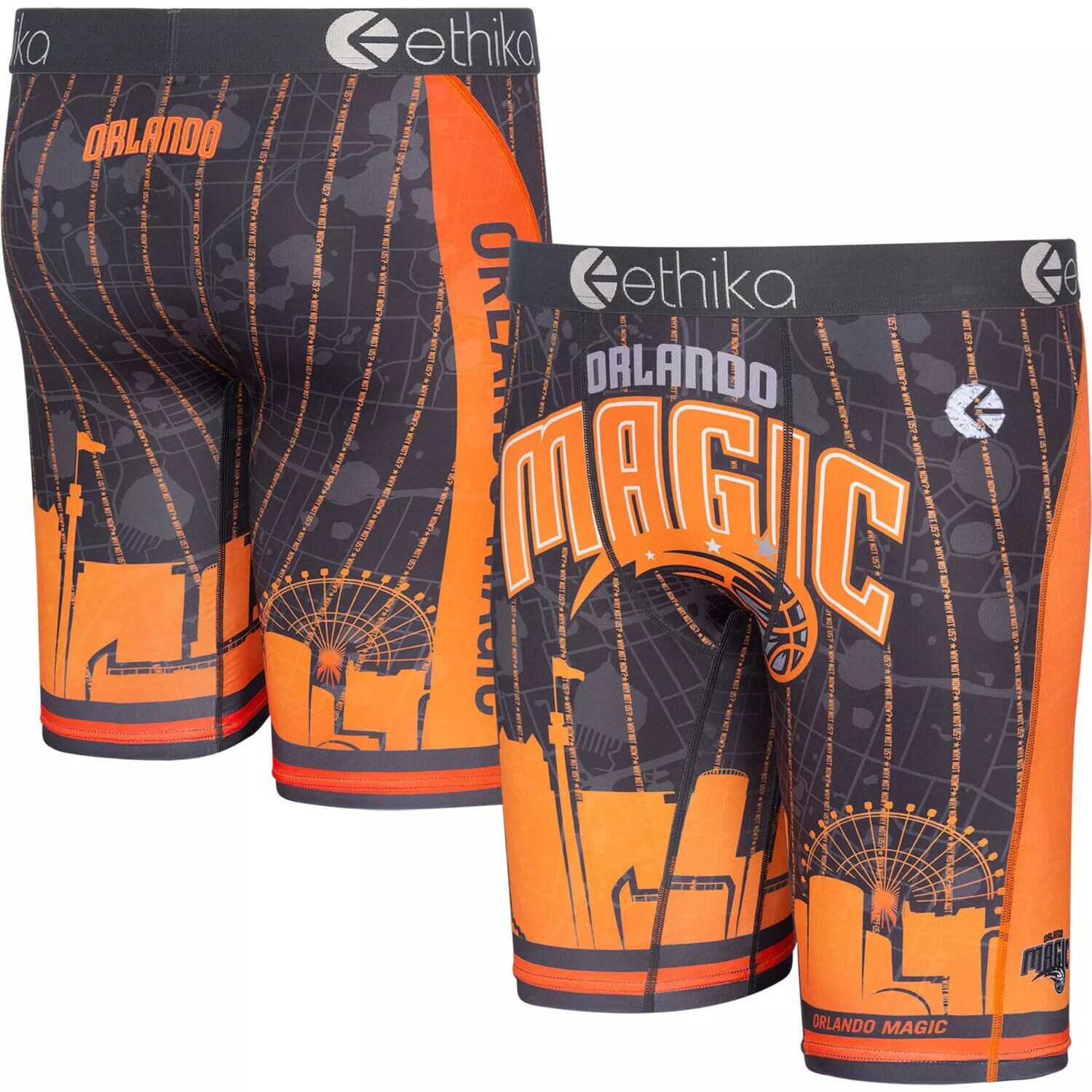 Молодежные трусы-боксеры Ethika Black/Orange Orlando Magic 2021/22 City Edition Unbranded
Молодежные трусы-боксеры Ethika Black/Orange Orlando Magic 2021/22 City Edition Unbranded