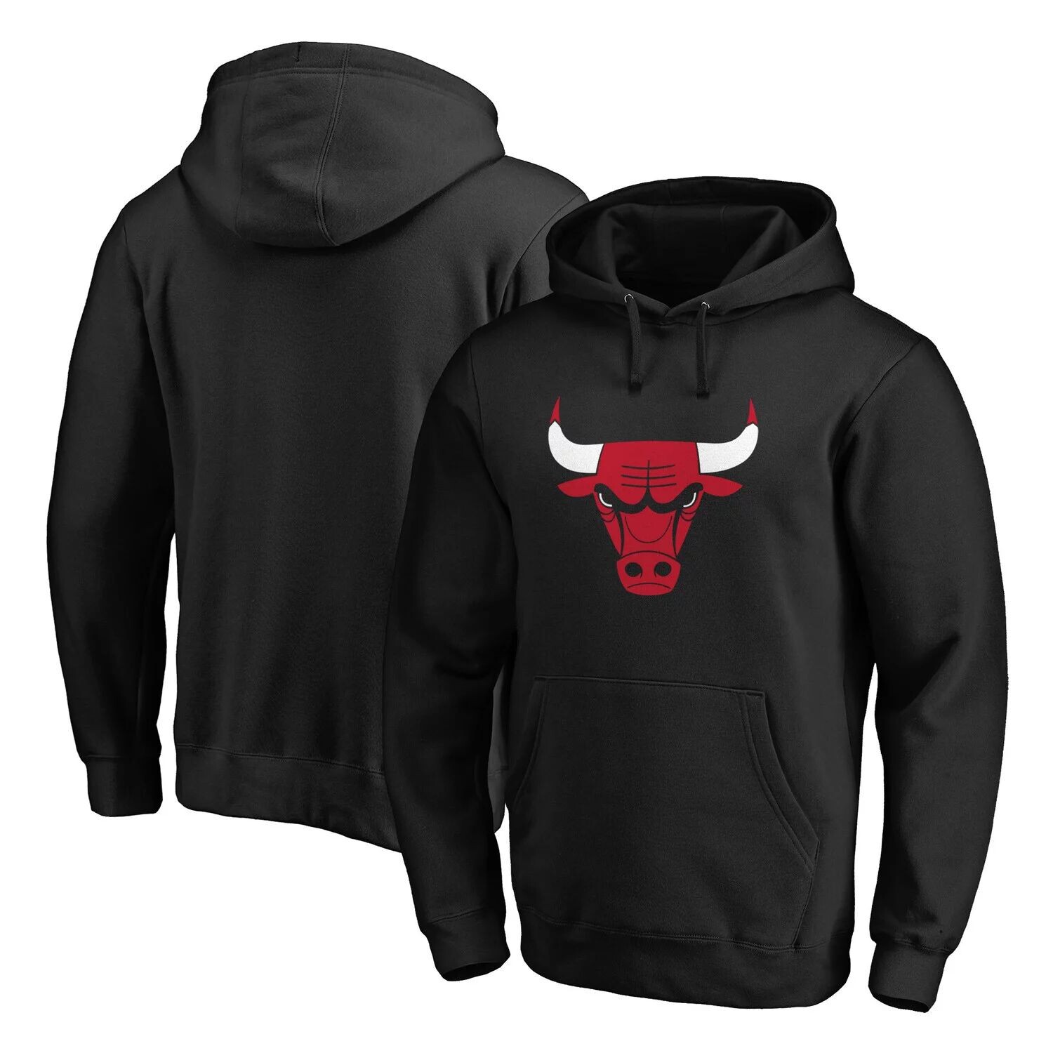 Мужской черный пуловер с капюшоном и логотипом команды Chicago Bulls Primary Team Fanatics
Мужской черный пуловер с капюшоном и логотипом команды Chicago Bulls Primary Team Fanatics