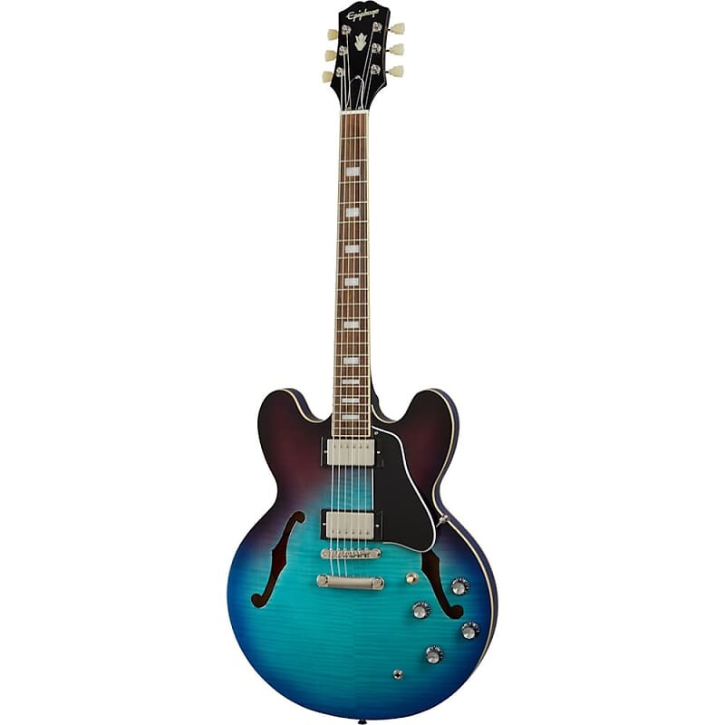 Электрогитара Epiphone ES-335 Figured Semi Hollow Guitar - Blueberry Burst
Электрогитара Epiphone ES-335 Figured Semi Hollow Guitar - Blueberry Burst