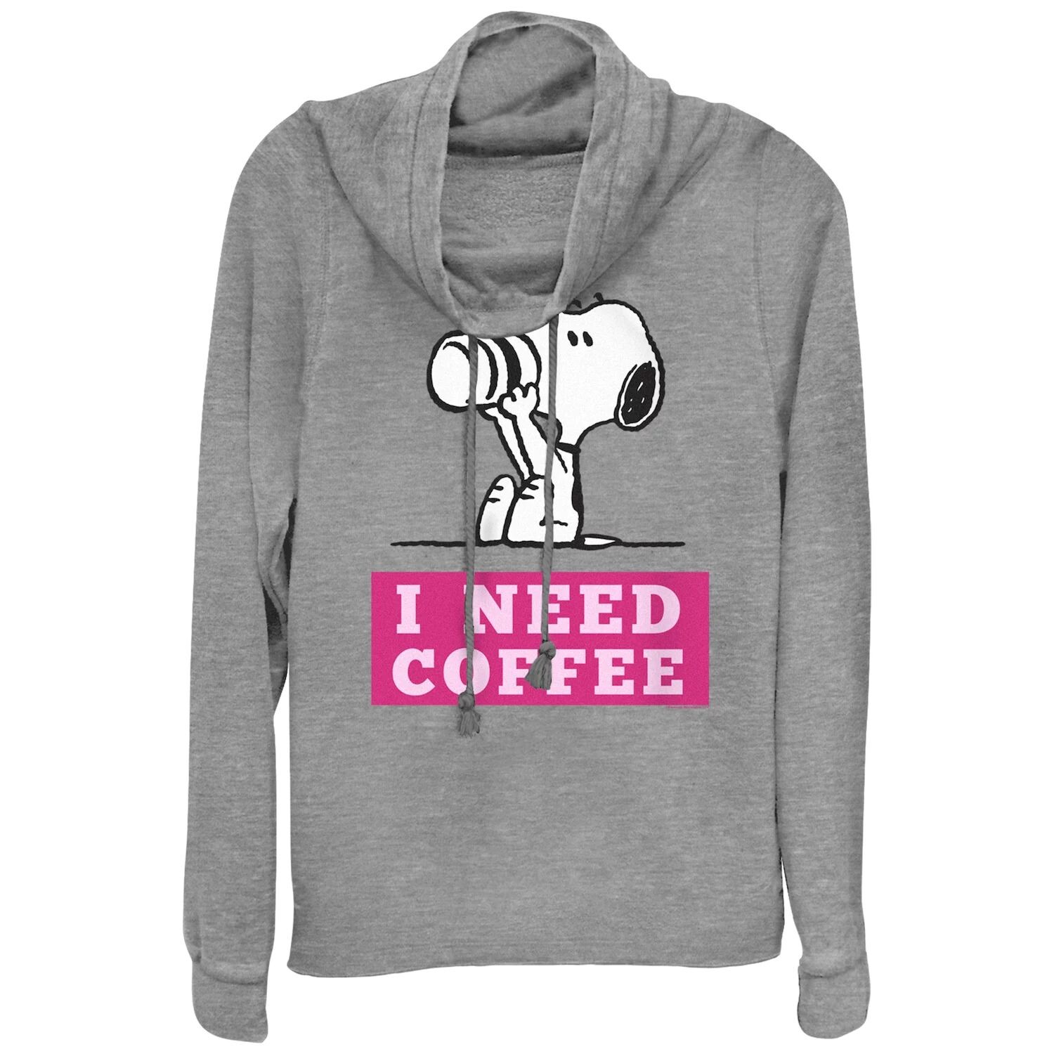 Пуловер с воротником-хомутом Peanuts I Need Coffee для юниоров Licensed Character
Пуловер с воротником-хомутом Peanuts I Need Coffee для юниоров Licensed Character