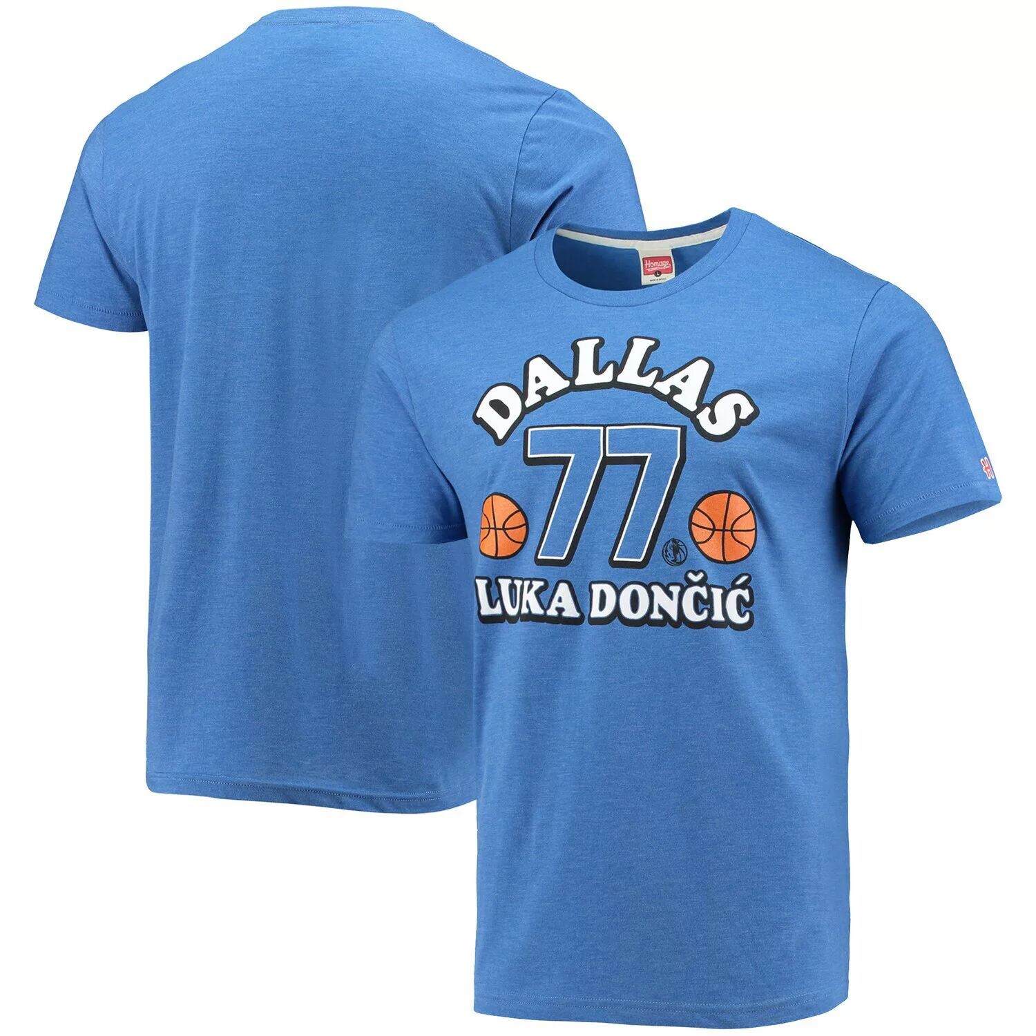 Мужская синяя футболка Homage Luka Doncic Dallas Mavericks Словенская тройная смесь, Синий
Мужская синяя футболка Homage Luka Doncic Dallas Mavericks Словенская тройная смесь, Синий
