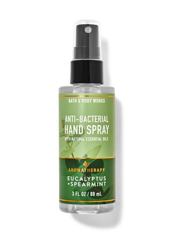 Санитайзер для рук спрей Eucalyptus Spearmint, 3 fl oz / 88 mL, Bath and Body Works
Санитайзер для рук спрей Eucalyptus Spearmint, 3 fl oz / 88 mL, Bath and Body Works