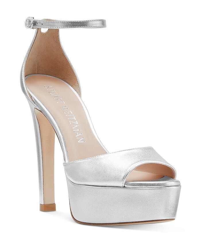 Женские босоножки на платформе с ремешком на щиколотке в стиле диско Stuart Weitzman
Женские босоножки на платформе с ремешком на щиколотке в стиле диско Stuart Weitzman