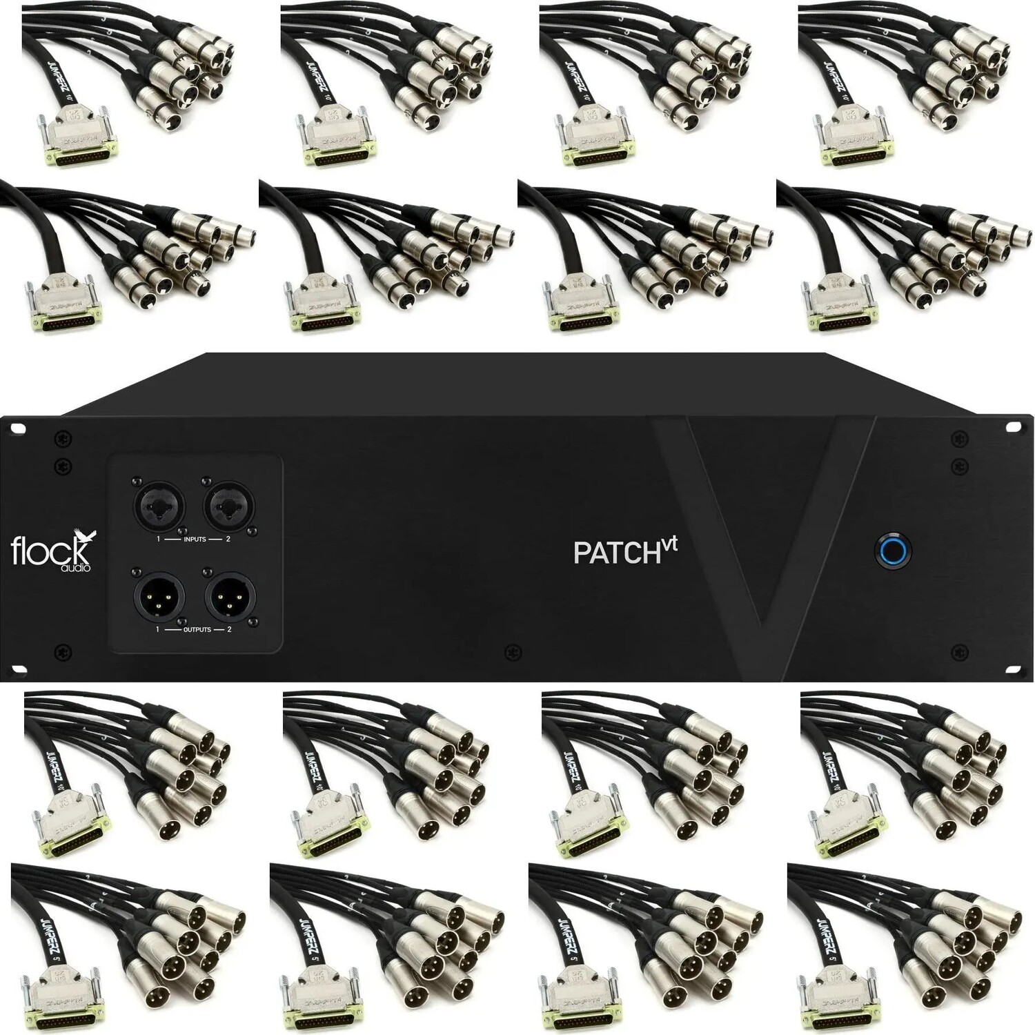 Новый аудиопатч Flock VT 128-канальная аналоговая коммутационная панель с цифровым управлением и комплект кабелей XLR
Новый аудиопатч Flock VT 128-канальная аналоговая коммутационная панель с цифровым управлением и комплект кабелей XLR
