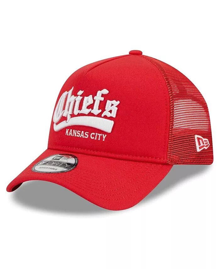 Мужская красная регулируемая кепка Kansas City Chiefs Caliber Trucker 9FORTY New Era, красный
Мужская красная регулируемая кепка Kansas City Chiefs Caliber Trucker 9FORTY New Era, красный