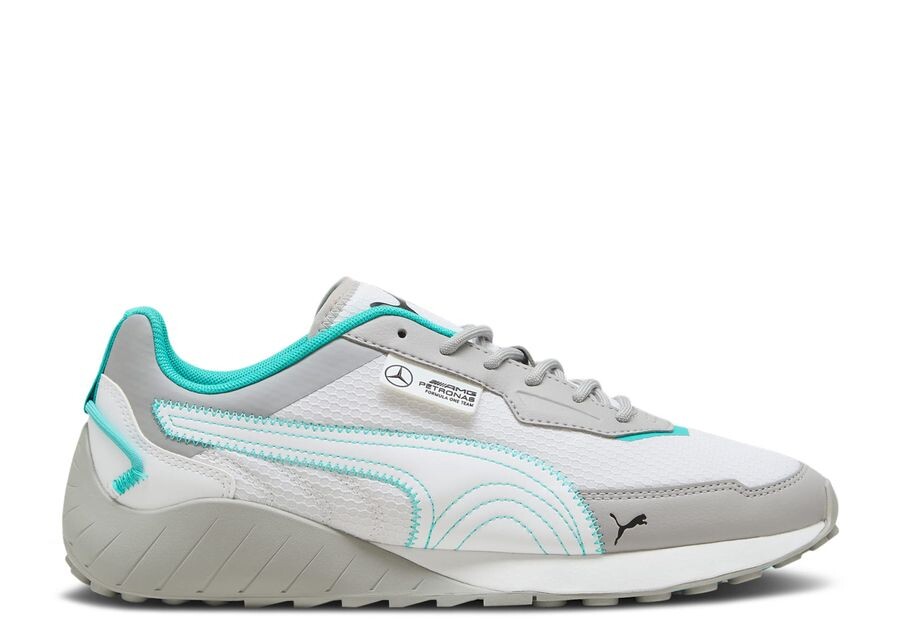 Кроссовки Puma Mercedes AMG Petronas F1 X SpeedFusion OG, цвет White Silver Turquoise
Кроссовки Puma Mercedes AMG Petronas F1 X SpeedFusion OG, цвет White Silver Turquoise