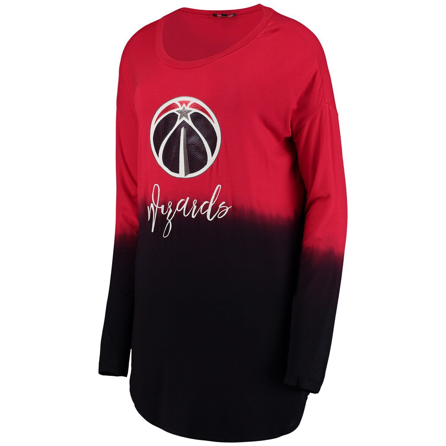 Красная женская футболка с длинным рукавом и овальным вырезом Washington Wizards Ombre II, Красный
Красная женская футболка с длинным рукавом и овальным вырезом Washington Wizards Ombre II, Красный