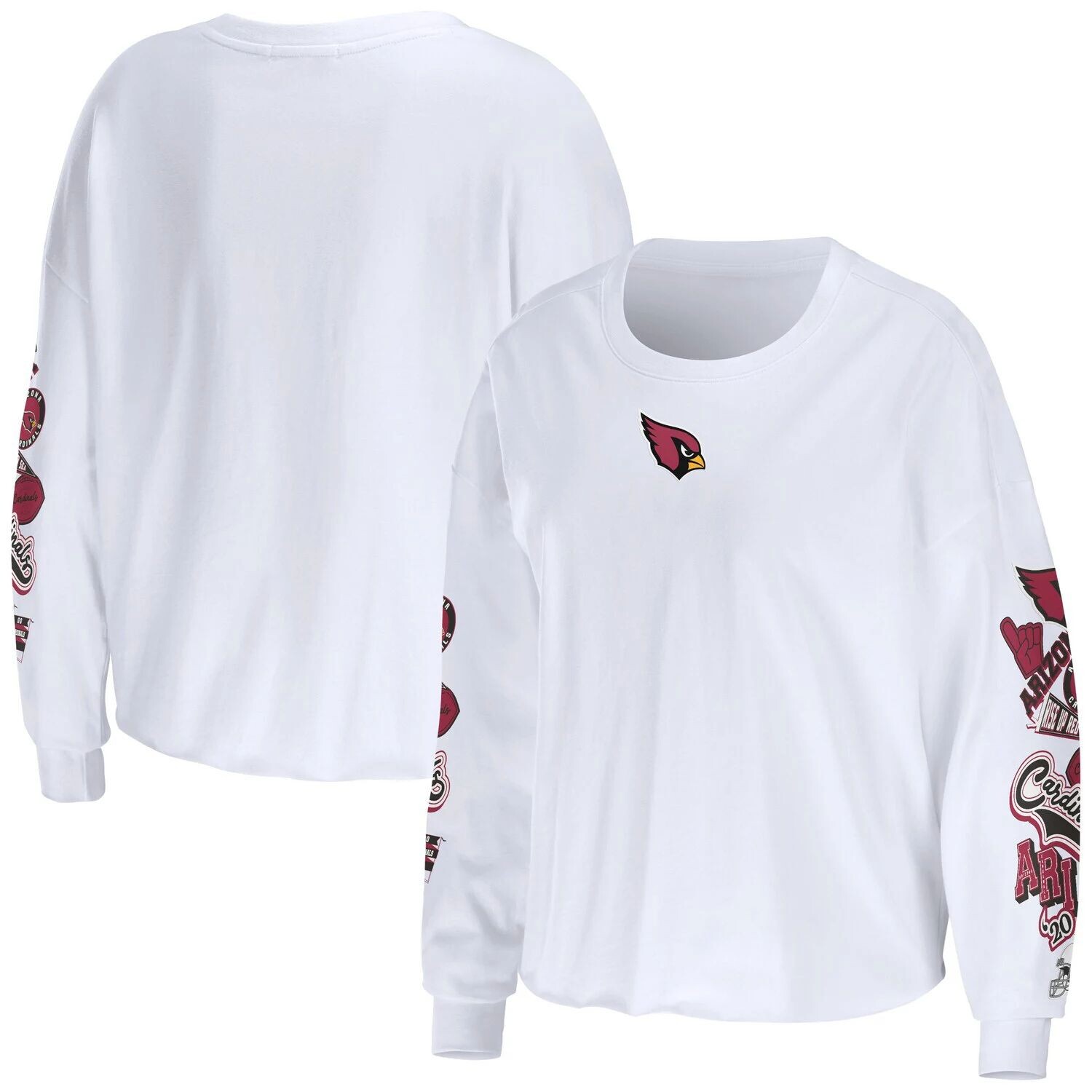 Женская укороченная футболка с длинным рукавом Erin Andrews Arizona Cardinals Celebration Erin Andrews
Женская укороченная футболка с длинным рукавом Erin Andrews Arizona Cardinals Celebration Erin Andrews