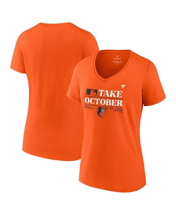Женская оранжевая футболка Baltimore Orioles Post Season 2023 с v-образным вырезом в раздевалке Fanatics, оранжевый
Женская оранжевая футболка Baltimore Orioles Post Season 2023 с v-образным вырезом в раздевалке Fanatics, оранжевый