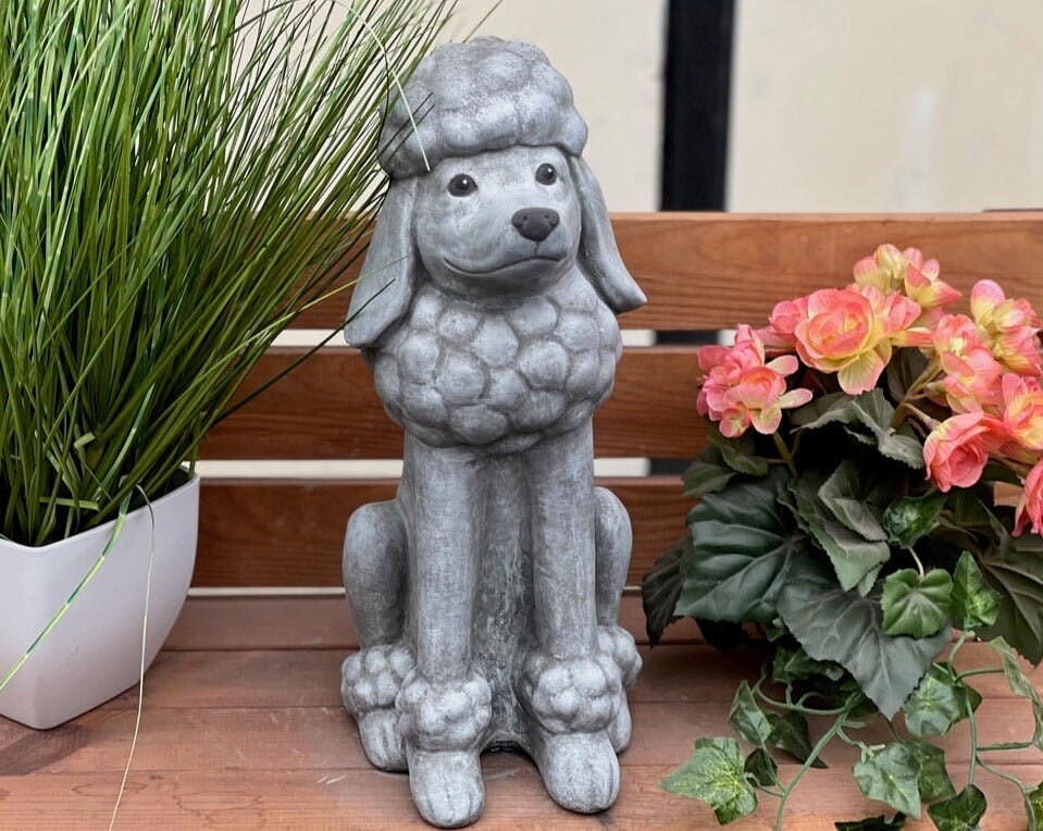 Каменная фигурка из камня и стиля King Poodle Poodle Betsy из высокоморозостойкого литого камня
Каменная фигурка из камня и стиля King Poodle Poodle Betsy из высокоморозостойкого литого камня