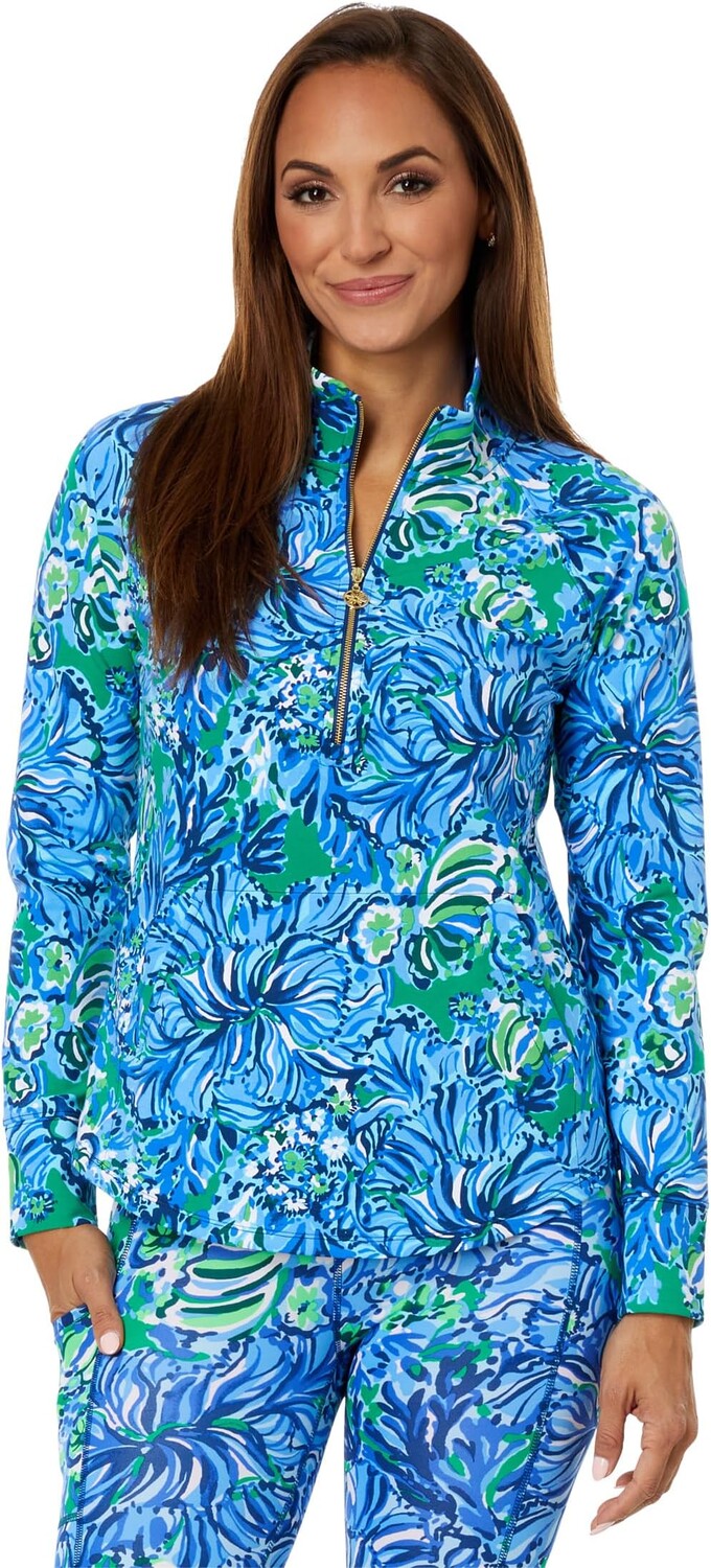 Рубашка-поло UPF 50+ Skipper Popover Lilly Pulitzer, цвет Abaco Blue In Turtle Awe
Рубашка-поло UPF 50+ Skipper Popover Lilly Pulitzer, цвет Abaco Blue In Turtle Awe