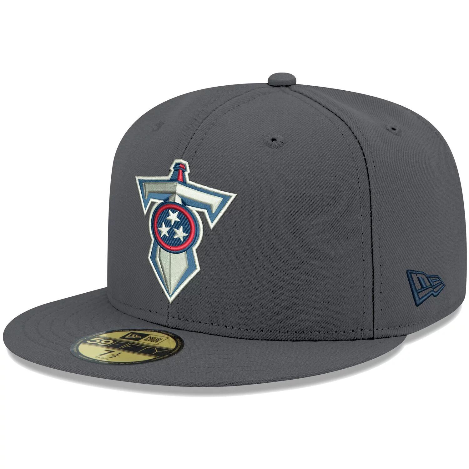 Мужская облегающая шляпа New Era Graphite Tennessee Titans Alternate Logo Storm II 59FIFTY
Мужская облегающая шляпа New Era Graphite Tennessee Titans Alternate Logo Storm II 59FIFTY