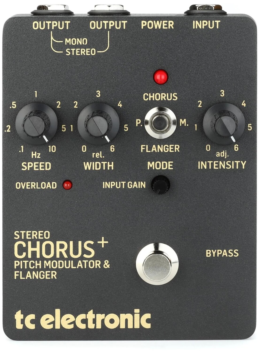 TC Electronic SCF Gold Stereo Chorus Flanger педаль
TC Electronic SCF Gold Stereo Chorus Flanger педаль