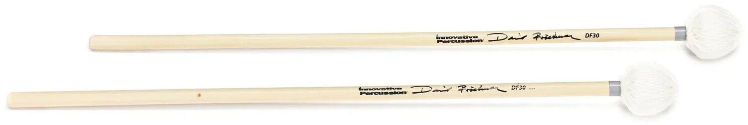 Инновационные молотки для вибрафона Percussion DF30 David Friedman — пряжа цвета слоновой кости/серая лента — ротанг
Инновационные молотки для вибрафона Percussion DF30 David Friedman — пряжа цвета слоновой кости/серая лента — ротанг
