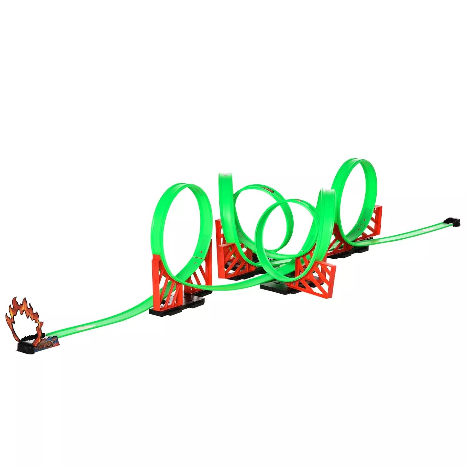 Qaba Track Builder Loop Kit Criss Cross Track Set Стартовый комплект с откатными машинками для мальчиков и девочек 3-6 лет, зеленый Qaba
Qaba Track Builder Loop Kit Criss Cross Track Set Стартовый комплект с откатными машинками для мальчиков и девочек 3-6 лет, зеленый Qaba