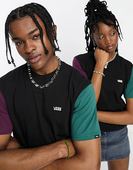 Черная мульти-футболка в стиле колор-блок Vans Opposite эксклюзивно на ASOS, Черный
Черная мульти-футболка в стиле колор-блок Vans Opposite эксклюзивно на ASOS, Черный