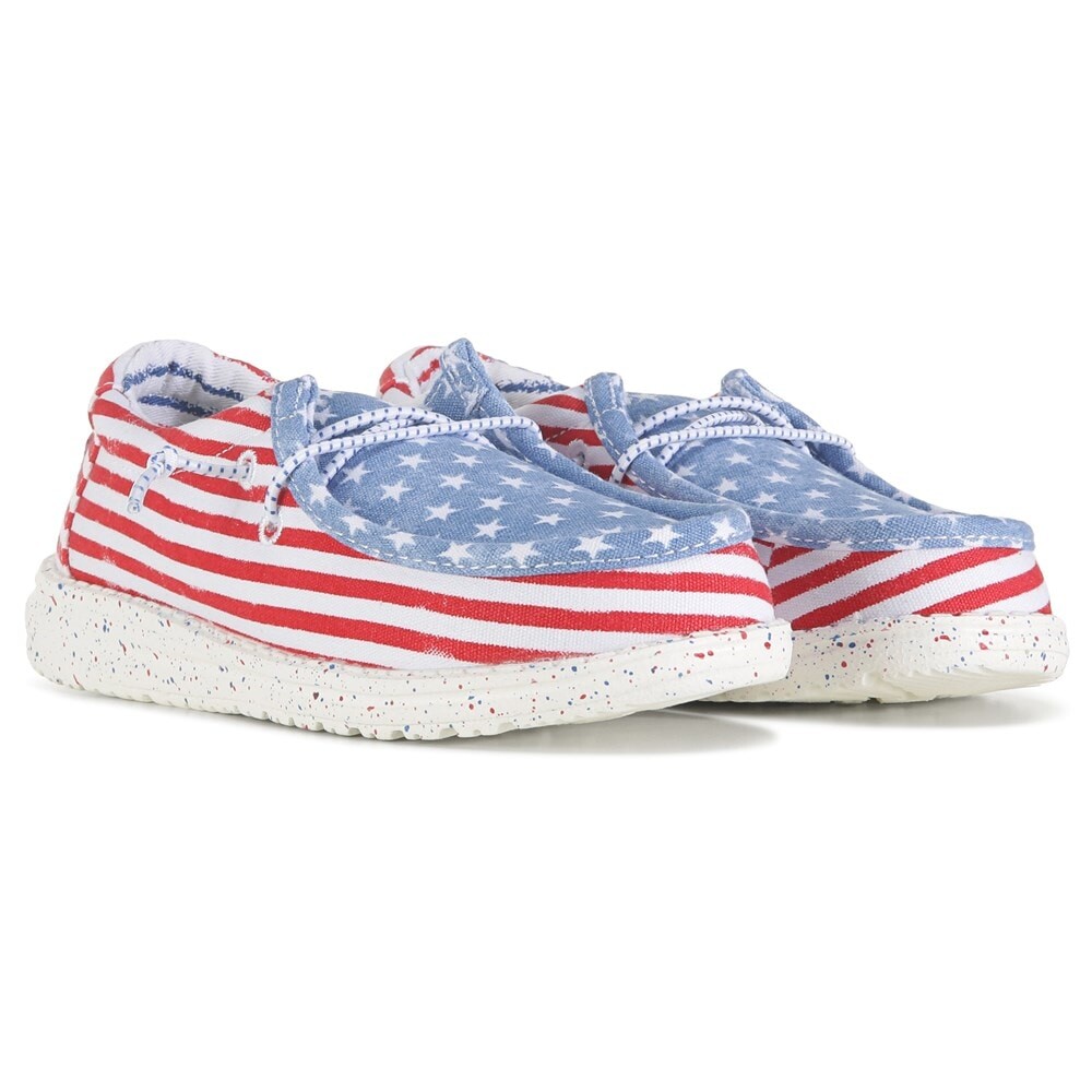 Детская обувь без шнуровки Wally Little/Big Kid Heydude, цвет american flag stars & stripes
Детская обувь без шнуровки Wally Little/Big Kid Heydude, цвет american flag stars & stripes
