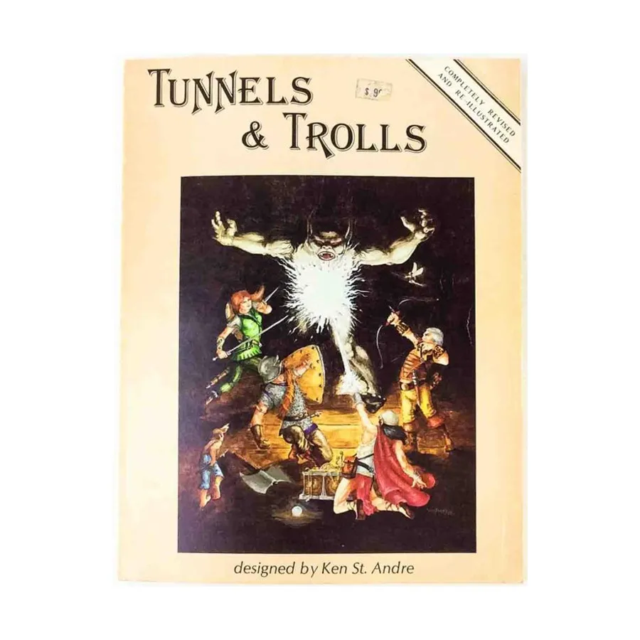 Tunnels & Trolls (5th Edition, 2nd Printing), Tunnels & Trolls - Core Rules & Assorted (1975-2007), мягкая обложка
Tunnels & Trolls (5th Edition, 2nd Printing), Tunnels & Trolls - Core Rules & Assorted (1975-2007), мягкая обложка