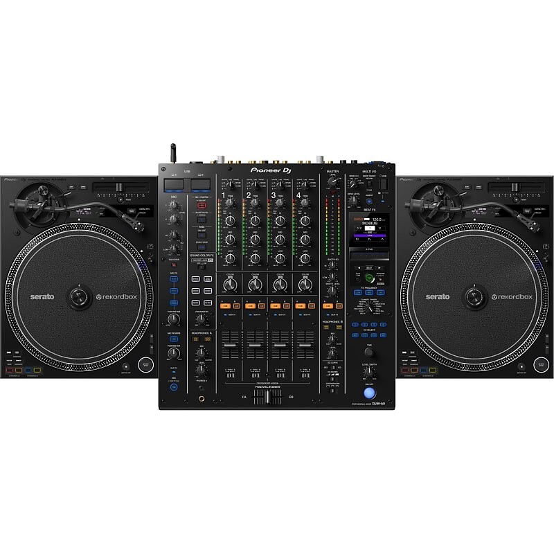 Проигрыватель Pioneer PLX-CRSS12 Hybrid Direct Drive Turntable 2 шт. + DJM-A9 микшер
Проигрыватель Pioneer PLX-CRSS12 Hybrid Direct Drive Turntable 2 шт. + DJM-A9 микшер
