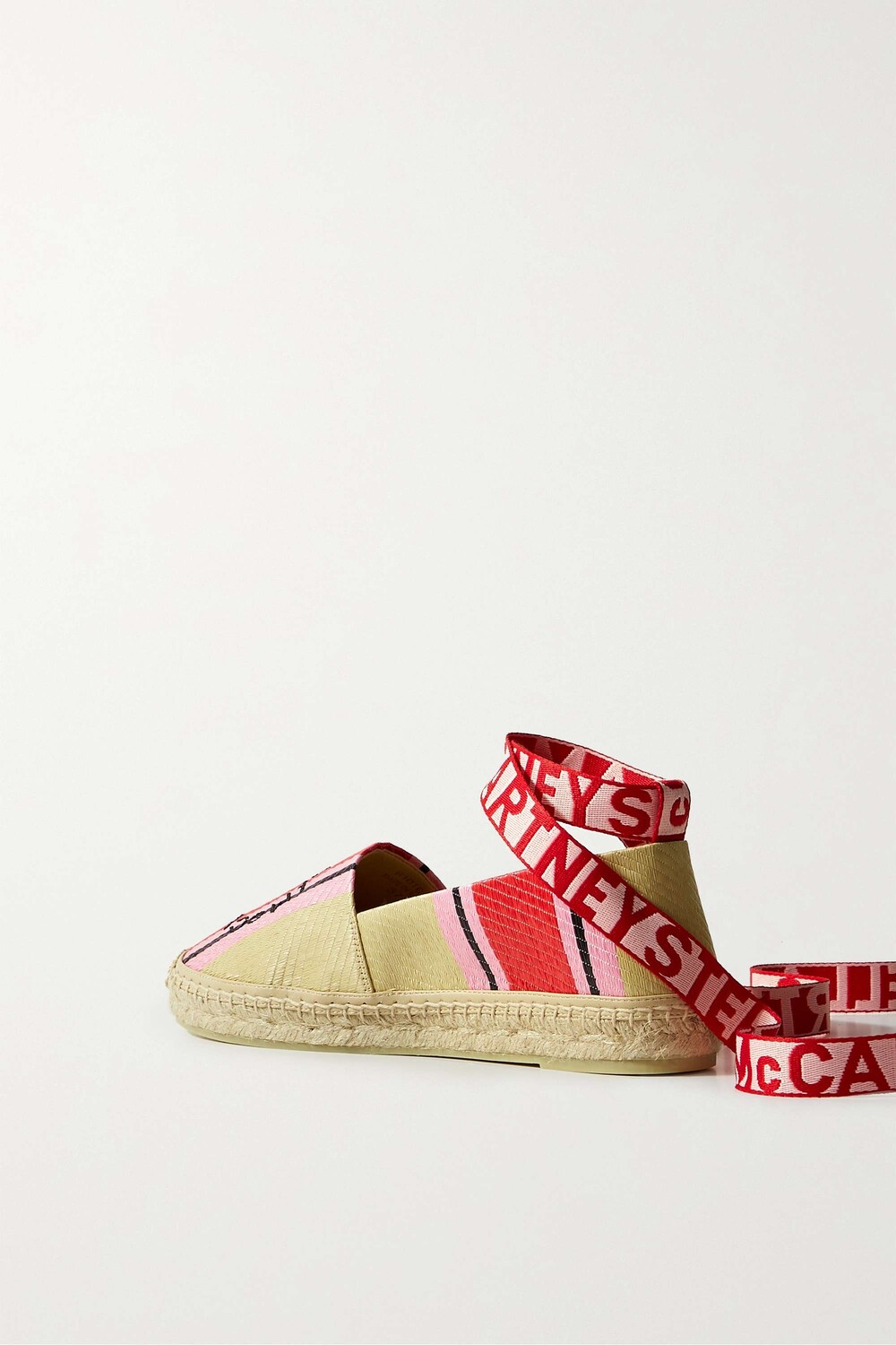 STELLA MCCARTNEY + NET SUSTAIN Gaia эспадрильи в полоску с вышивкой из рафии, розовый
STELLA MCCARTNEY + NET SUSTAIN Gaia эспадрильи в полоску с вышивкой из рафии, розовый