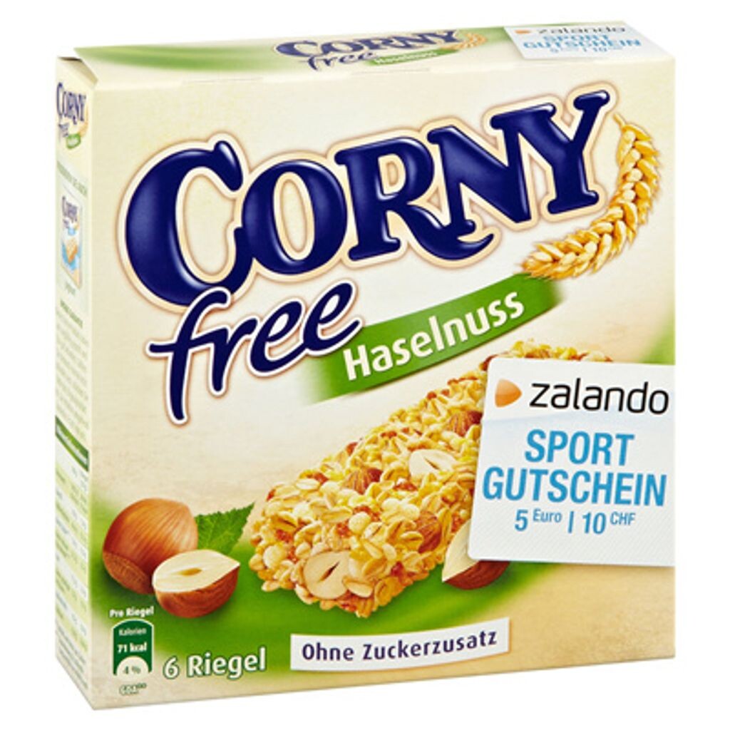 Батончики Corny Muesli без лесных орехов, цельнозерновые кукурузные лейки, упаковка из 10 шт. Schwartau Werke
Батончики Corny Muesli без лесных орехов, цельнозерновые кукурузные лейки, упаковка из 10 шт. Schwartau Werke