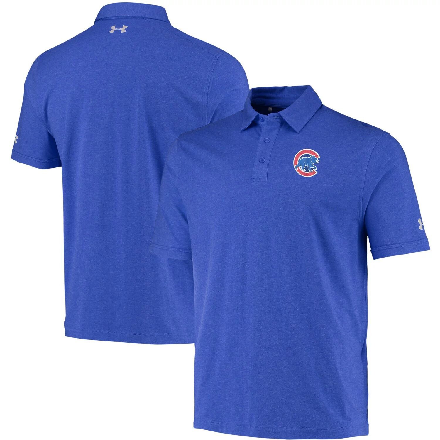 Мужская рубашка-поло Royal Chicago Cubs Charged Tri-Blend Performance с принтом меланжевого цвета Under Armour
Мужская рубашка-поло Royal Chicago Cubs Charged Tri-Blend Performance с принтом меланжевого цвета Under Armour