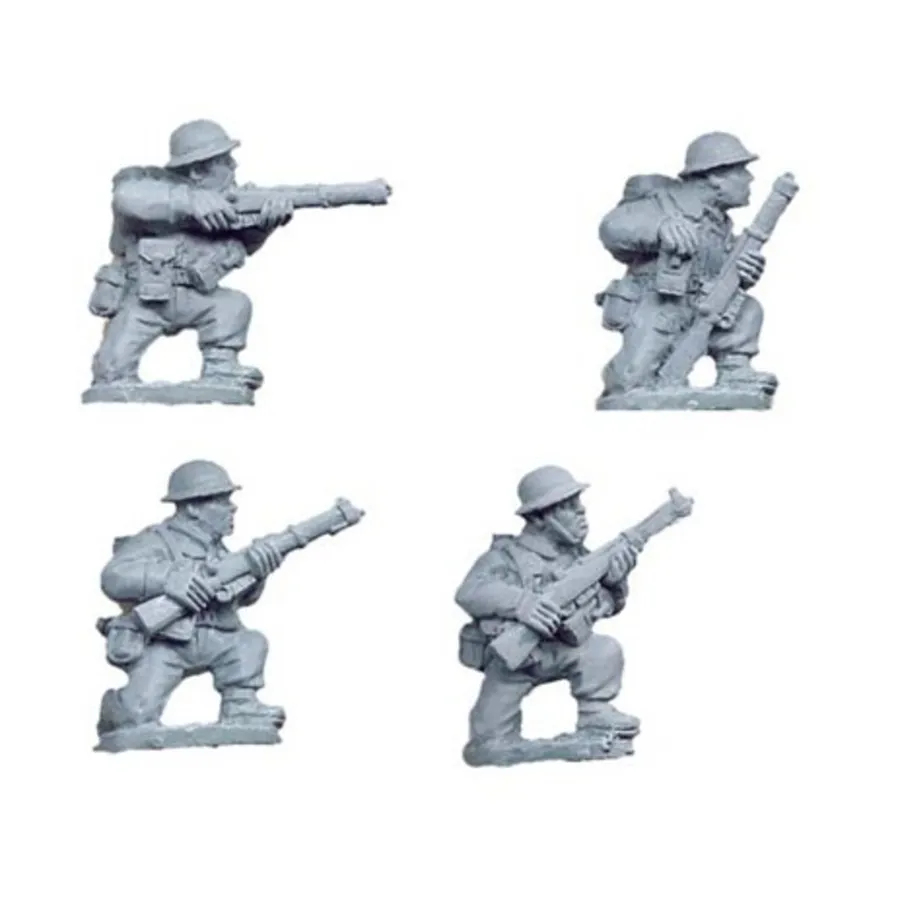 Британские стрелки на коленях, Historical Miniatures - WWII - British (28mm) (Crusader Miniatures)
Британские стрелки на коленях, Historical Miniatures - WWII - British (28mm) (Crusader Miniatures)