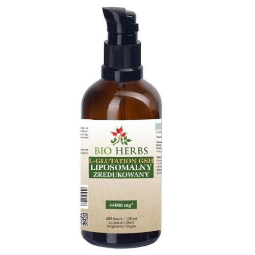 Bio Herbs, L-глутатион Gsh липосомальный восстановленный, 200 Dows Forte, 100 мл
Bio Herbs, L-глутатион Gsh липосомальный восстановленный, 200 Dows Forte, 100 мл