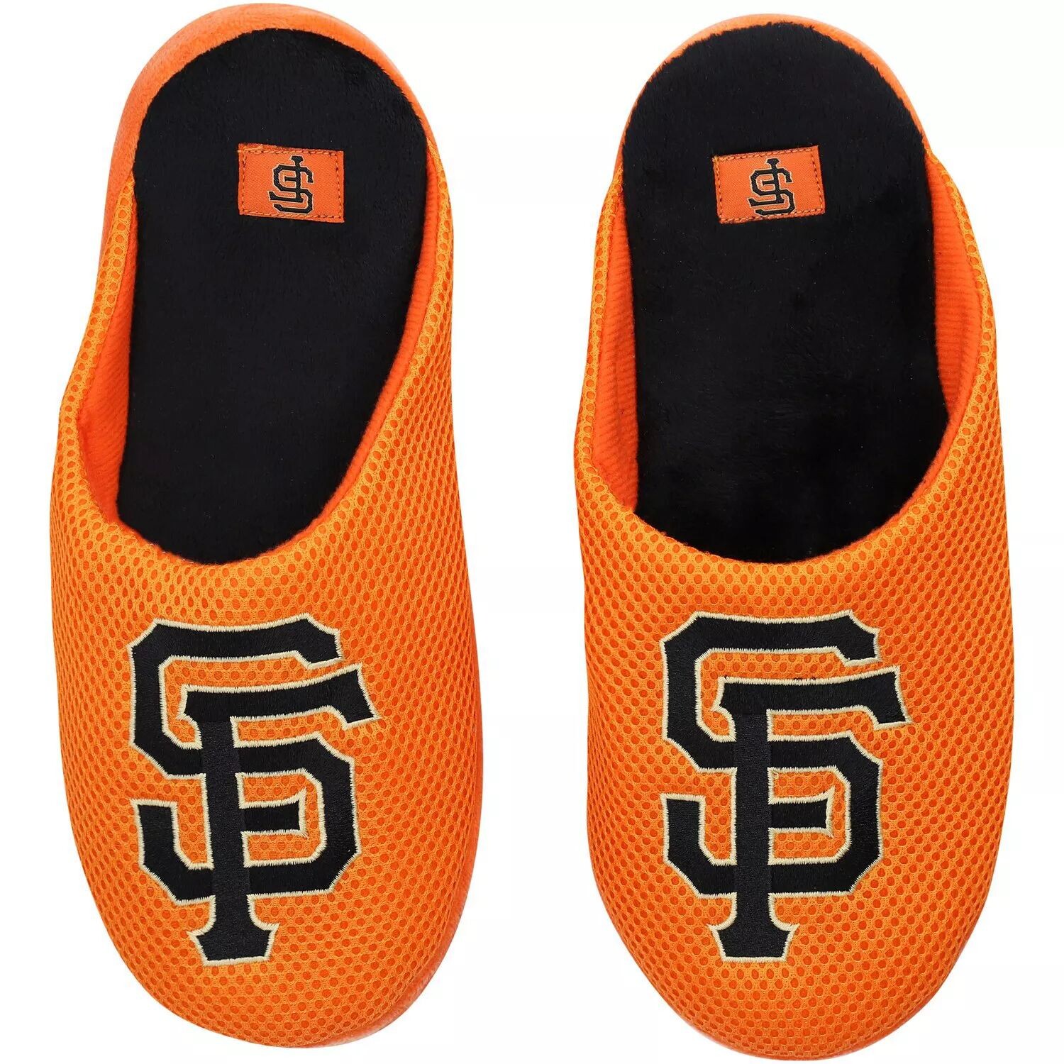 Мужские тапочки из сетки с цветными блоками и большим логотипом FOCO San Francisco Giants
Мужские тапочки из сетки с цветными блоками и большим логотипом FOCO San Francisco Giants