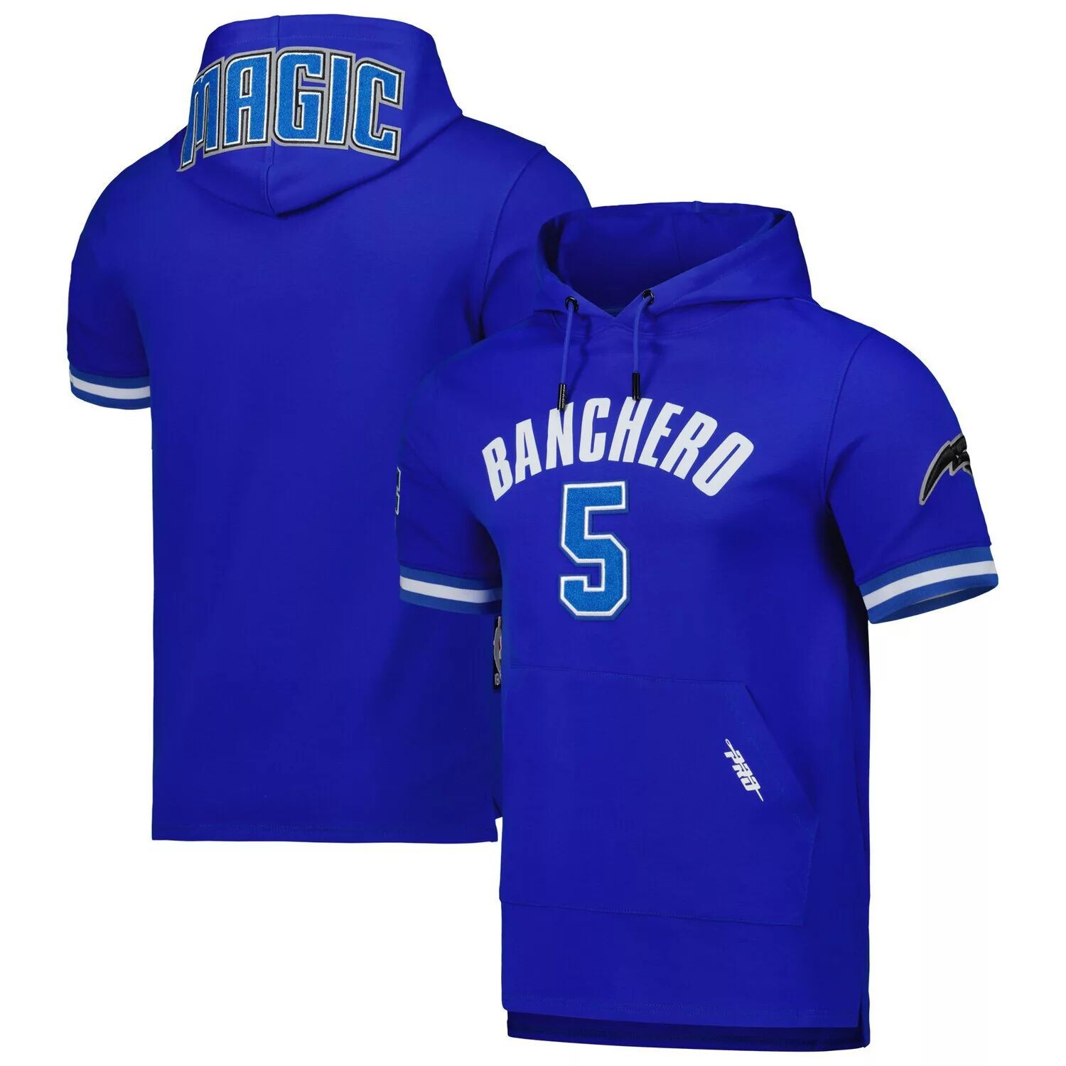 Мужской пуловер с короткими рукавами Pro Standard Paolo Banchero Royal Orlando Magic Name & Number, толстовка с капюшоном
Мужской пуловер с короткими рукавами Pro Standard Paolo Banchero Royal Orlando Magic Name & Number, толстовка с капюшоном