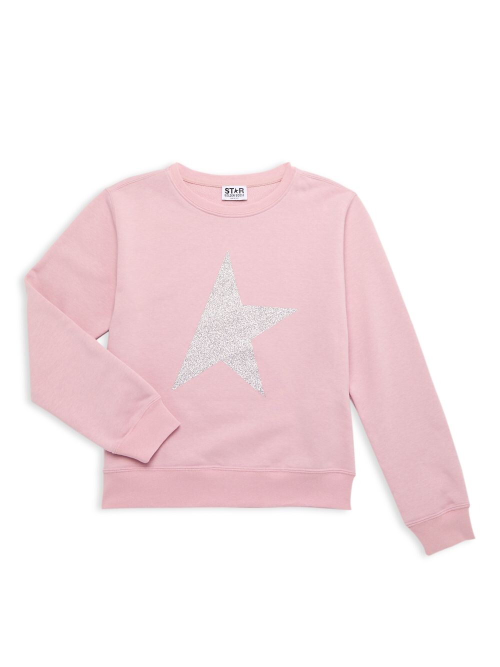Толстовка Little Kid's & Kid's Glittery Star с круглым вырезом Golden Goose, розовый
Толстовка Little Kid's & Kid's Glittery Star с круглым вырезом Golden Goose, розовый