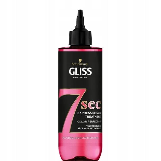 Экспресс-уход для волос, придающий блеск 200мл Gliss Kur 7sec Express Repair Treatment Color Perfector, Schwarzkopf
Экспресс-уход для волос, придающий блеск 200мл Gliss Kur 7sec Express Repair Treatment Color Perfector, Schwarzkopf