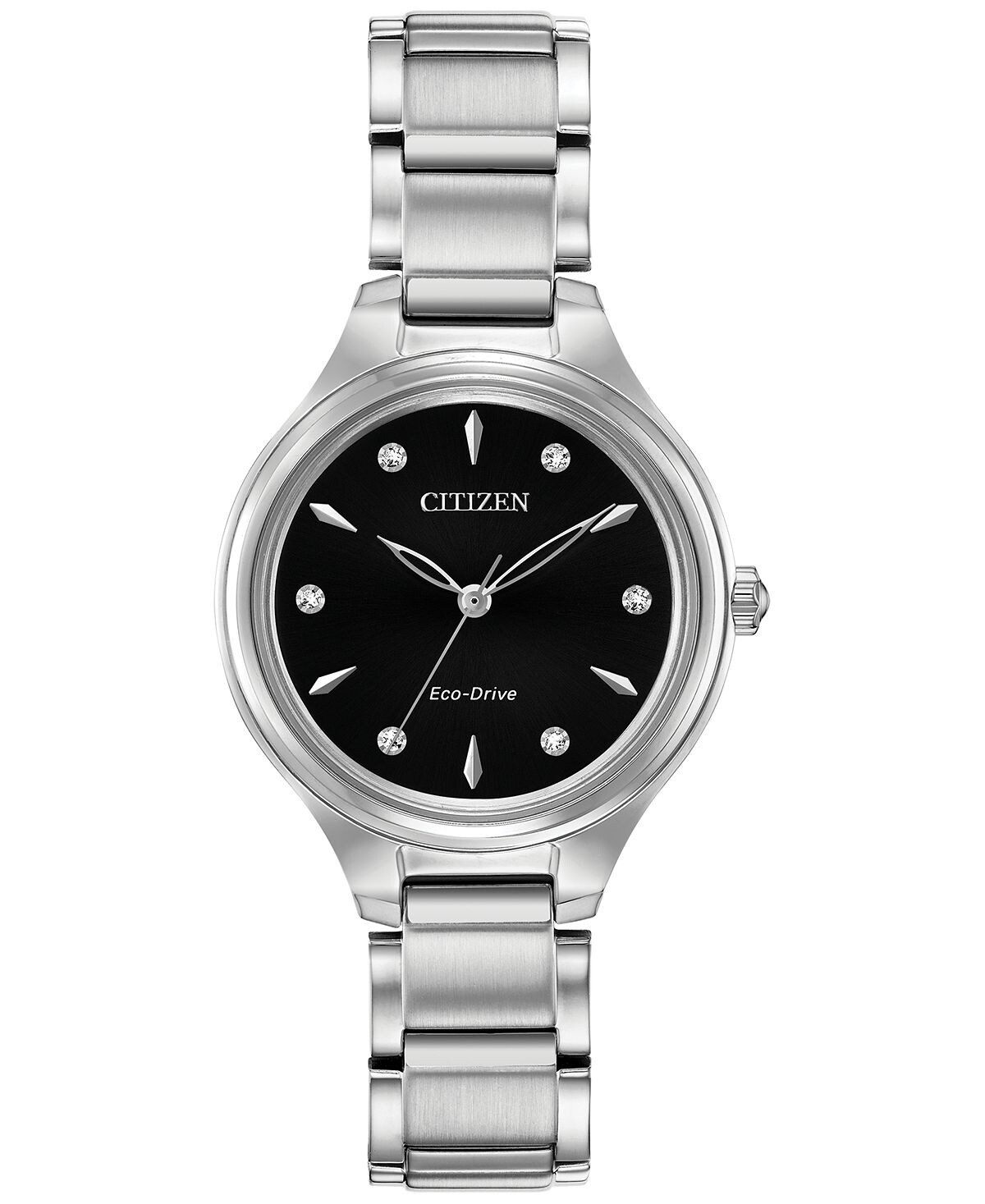 Женские часы Eco-Drive Corso с браслетом из нержавеющей стали с бриллиантами, 29 мм Citizen
Женские часы Eco-Drive Corso с браслетом из нержавеющей стали с бриллиантами, 29 мм Citizen