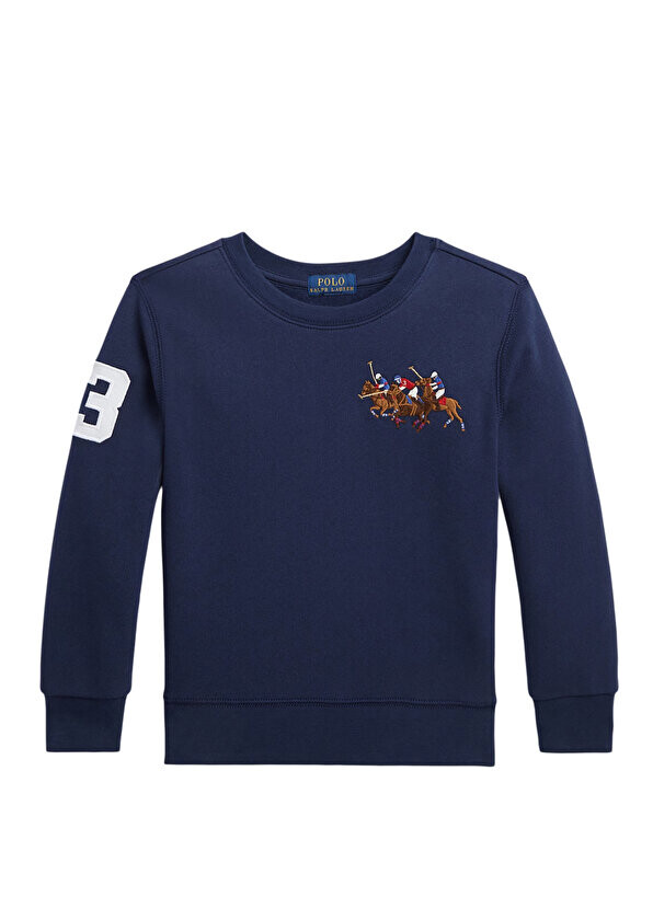 Толстовка для мальчиков темно-синего цвета с вышитым логотипом Polo Ralph Lauren
Толстовка для мальчиков темно-синего цвета с вышитым логотипом Polo Ralph Lauren