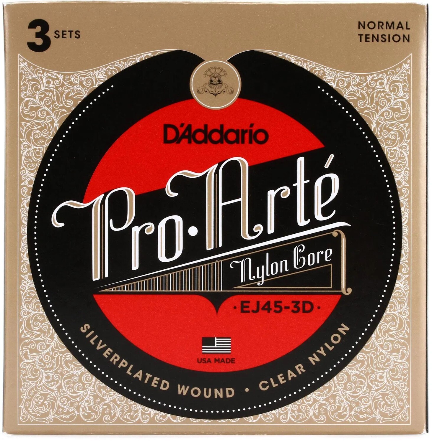 Струны для классической гитары D'Addario EJ45-3D Pro-Arte, посеребрённые, нормальное натяжение (3 шт.)
Струны для классической гитары D'Addario EJ45-3D Pro-Arte, посеребрённые, нормальное натяжение (3 шт.)
