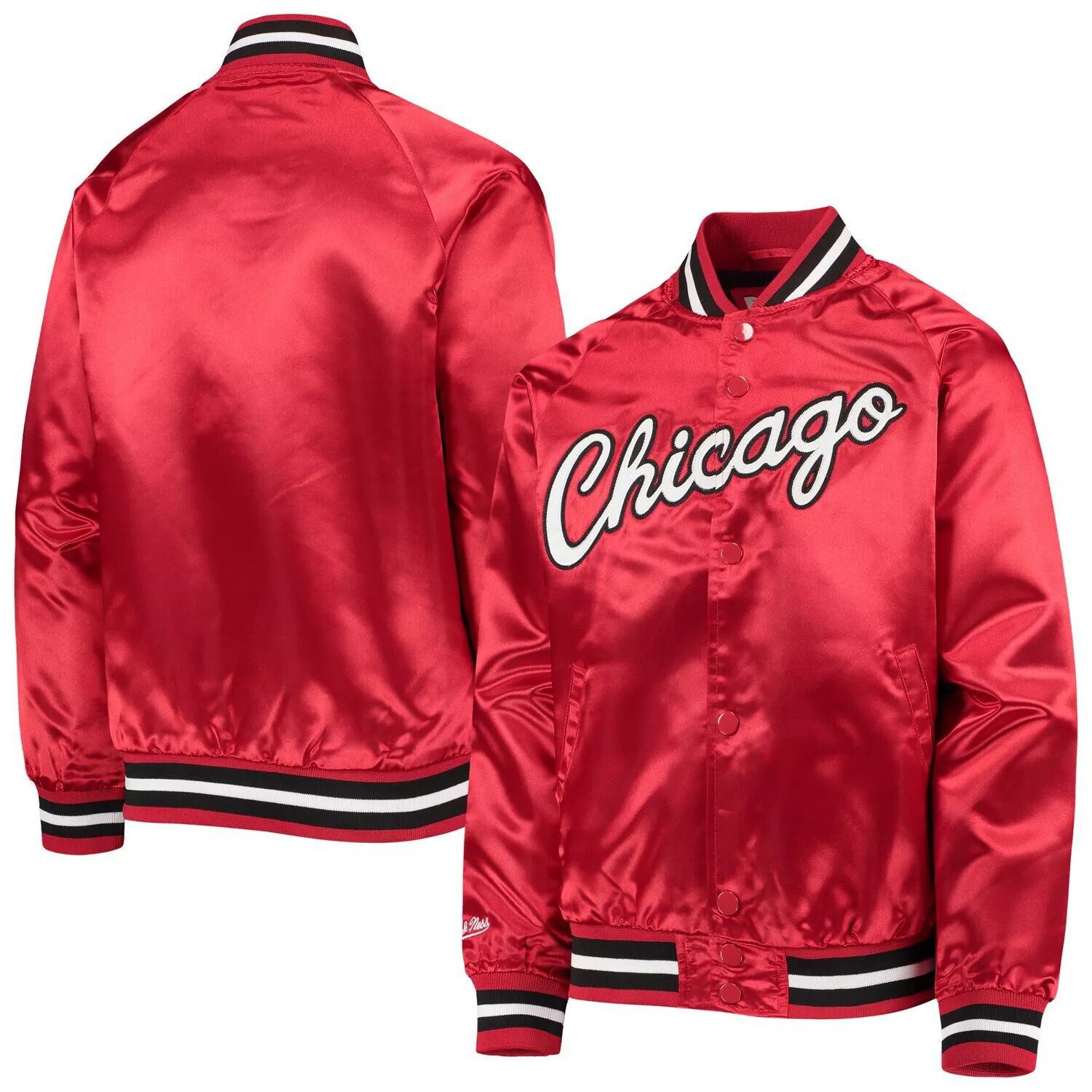 Молодежная куртка Mitchell & Ness Red Chicago Bulls из твердой древесины, классическая атласная куртка с длинными кнопками реглан Unbranded
Молодежная куртка Mitchell & Ness Red Chicago Bulls из твердой древесины, классическая атласная куртка с длинными кнопками реглан Unbranded