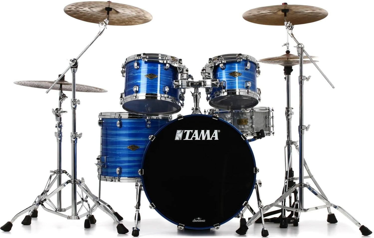 Tama Starclassic Орех/Береза WBS42S Набор из 4 предметов - Лак Ocean Blue Ripple
Tama Starclassic Орех/Береза WBS42S Набор из 4 предметов - Лак Ocean Blue Ripple