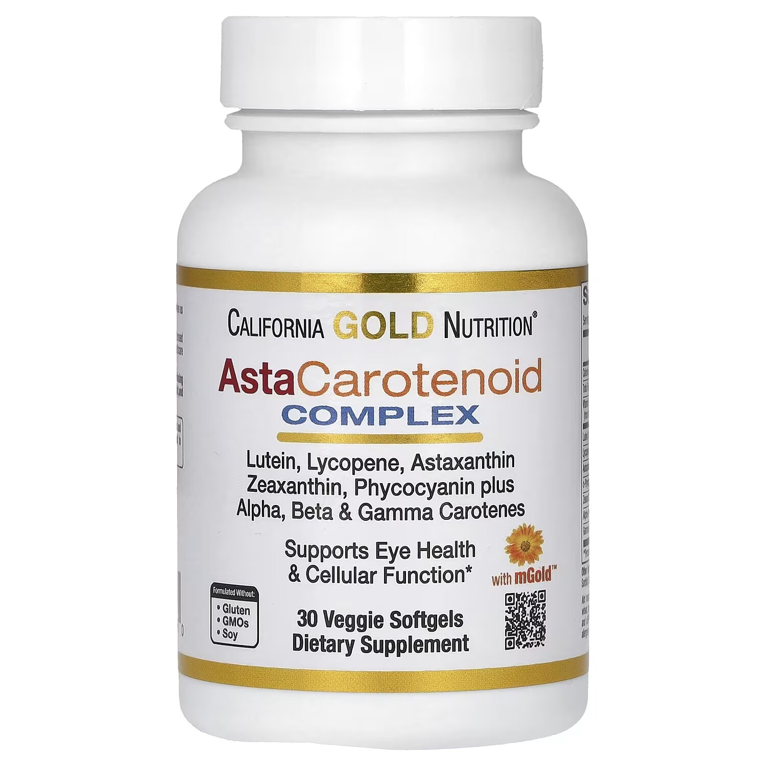 California Gold Nutrition Комплекс Астакаротиноидов, лютеина, ликопина и комплекса астаксантина, 30 растительных мягких таблеток
California Gold Nutrition Комплекс Астакаротиноидов, лютеина, ликопина и комплекса астаксантина, 30 растительных мягких таблеток
