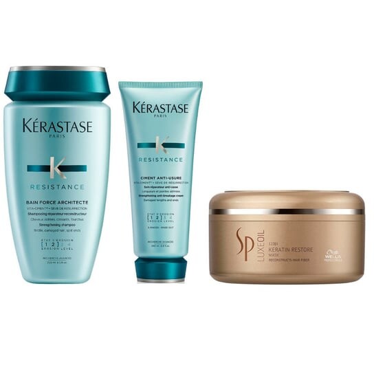 И SP Luxe Oil Keratin Restore, набор для восстановления и ухода за волосами: ванна 250 мл + кондиционер 200 мл + маска 150 мл Kérastase Force Architecte, Kerastase
И SP Luxe Oil Keratin Restore, набор для восстановления и ухода за волосами: ванна 250 мл + кондиционер 200 мл + маска 150 мл Kérastase Force Architecte, Kerastase
