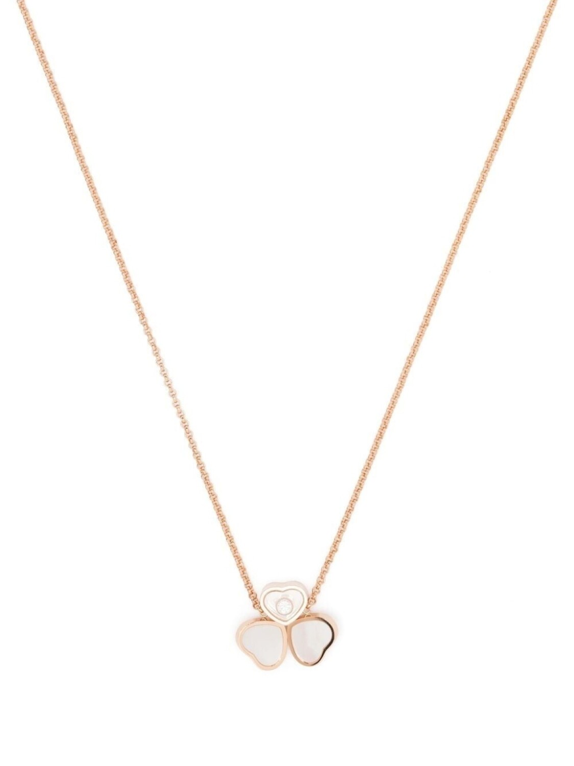 Колье Happy Hearts Wings из розового золота с бриллиантом и перламутром Chopard, розовый
Колье Happy Hearts Wings из розового золота с бриллиантом и перламутром Chopard, розовый