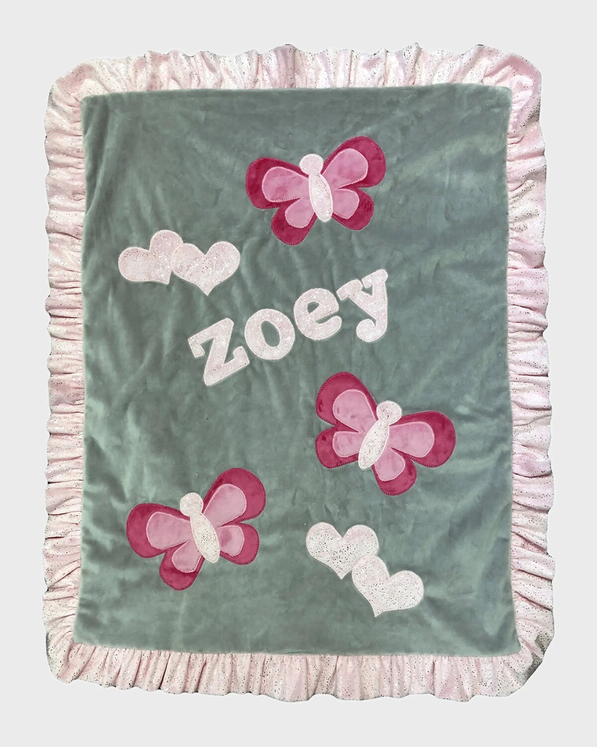 Одеяло с рюшами Fly Fly Butterfly для девочек, персонализированное Boogie Baby, цвет Pink
Одеяло с рюшами Fly Fly Butterfly для девочек, персонализированное Boogie Baby, цвет Pink